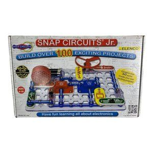 ELENCO Snap Circuits Jr. 100 Experiments Electronics Discovery Kit Electric